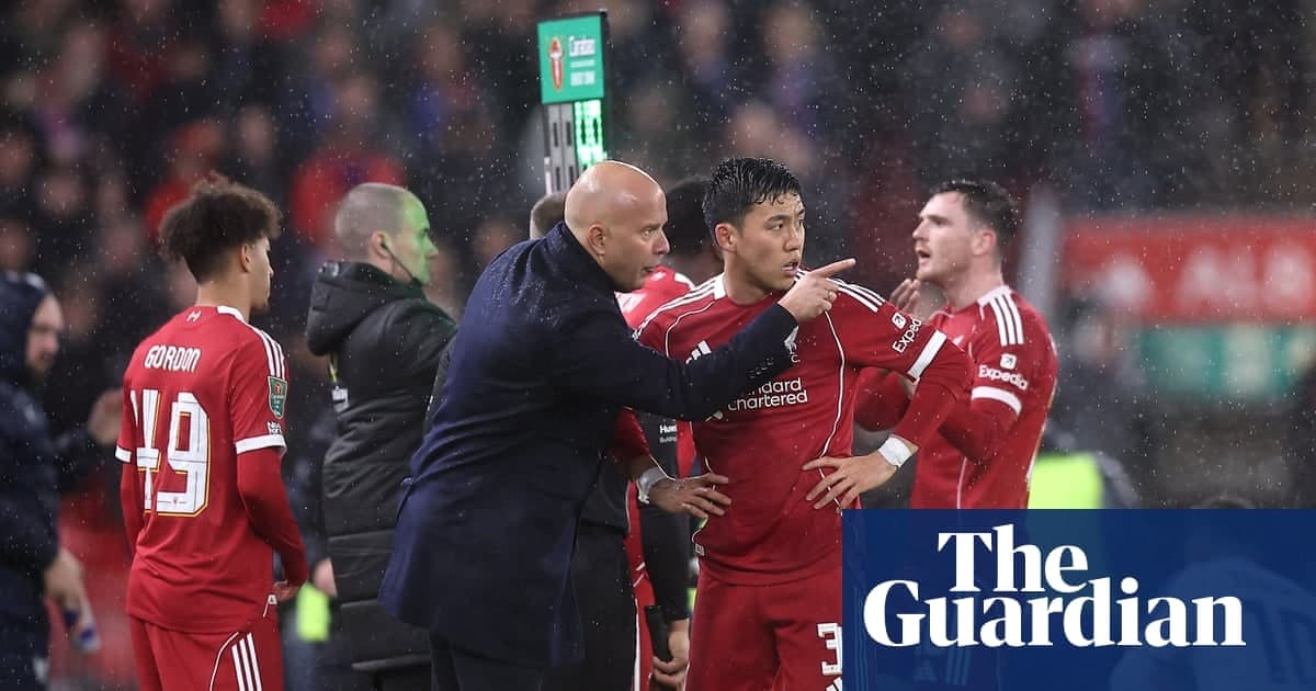 斯洛特为利物浦阵容辩解：杯赛出局压力上升