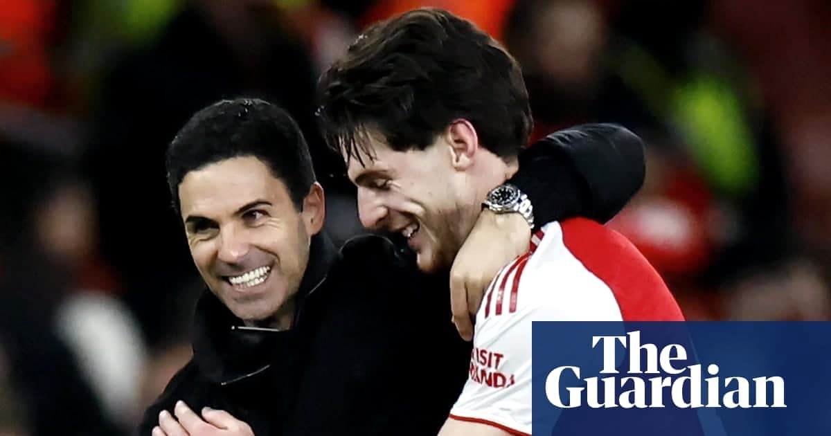 阿森纳主帅看好赖斯进攻演变 将迎战切尔西