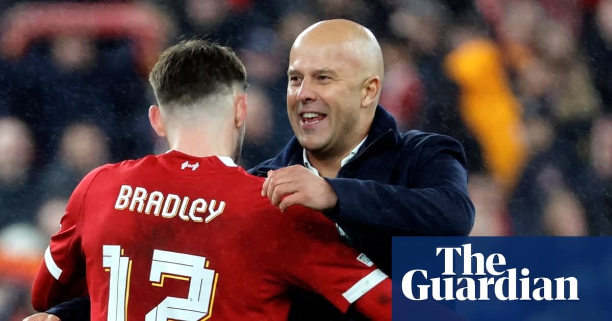 斯洛特盼将欧冠势头带入曼城之战，利物浦在安菲尔德击败皇马后状态回升