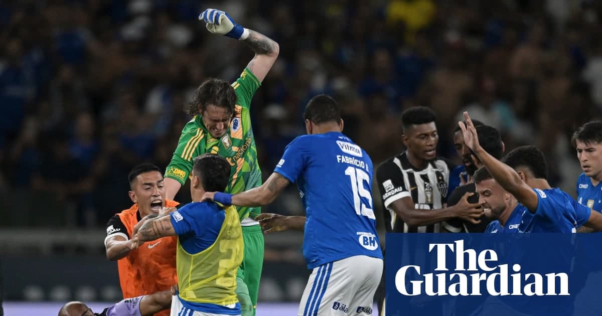 米纳斯州冠军联赛决赛创纪录红牌23张，克鲁塞罗1-0击败米内罗竞技