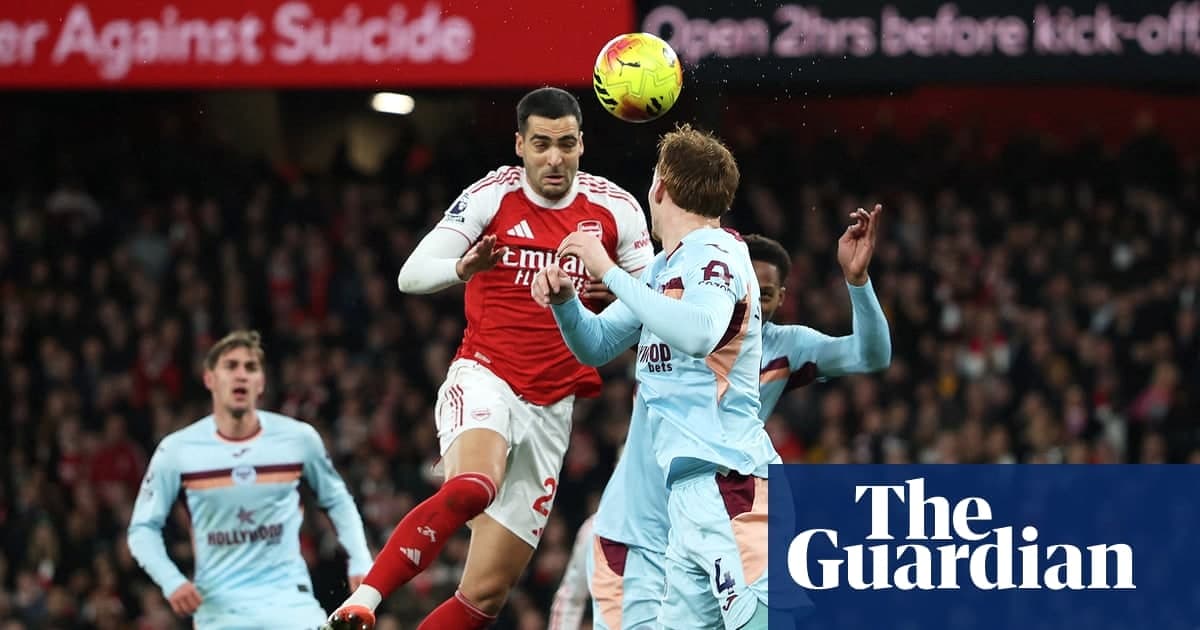 梅里诺头球+萨卡末段进球 阿森纳扩大英超领先