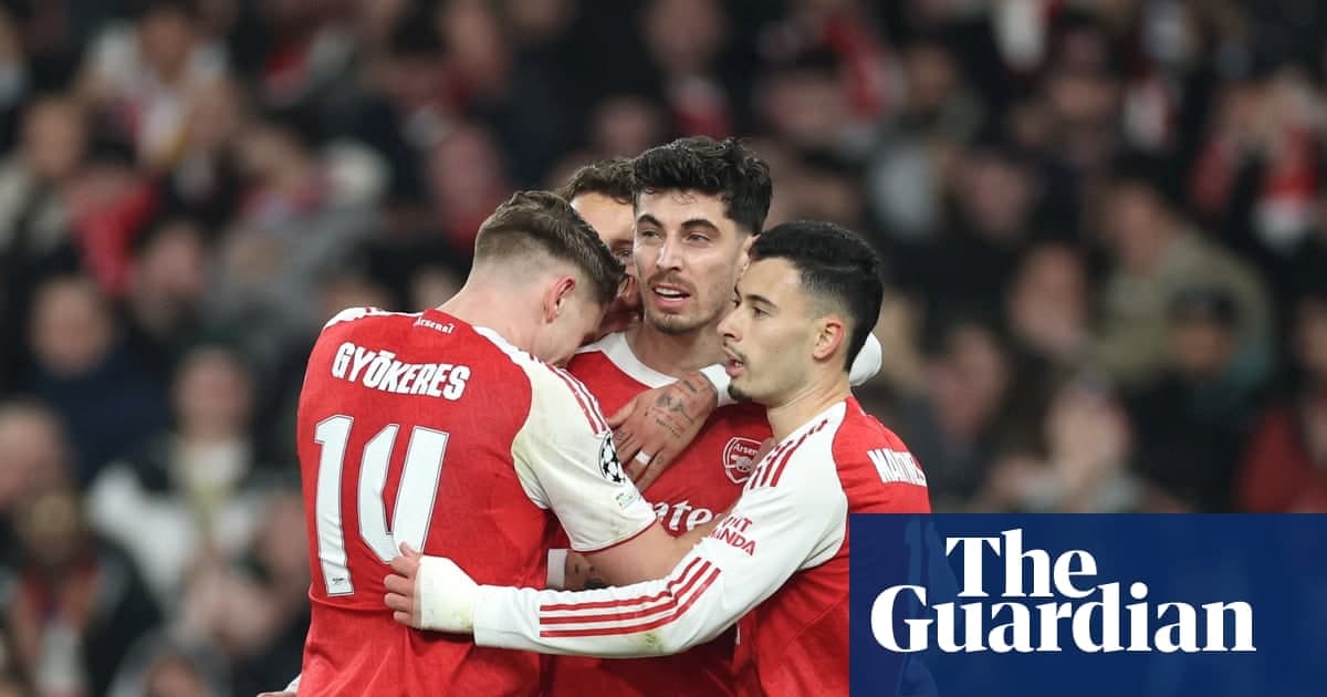 哈弗茨本季首发破门助力阿森纳小组头名出线