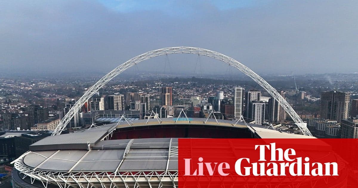 阿森纳对阵曼城：卡拉宝杯决赛在温布利开打