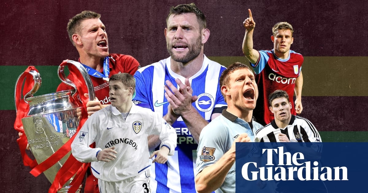 米尔纳创造英超出场纪录，654次顶级联赛出场成就