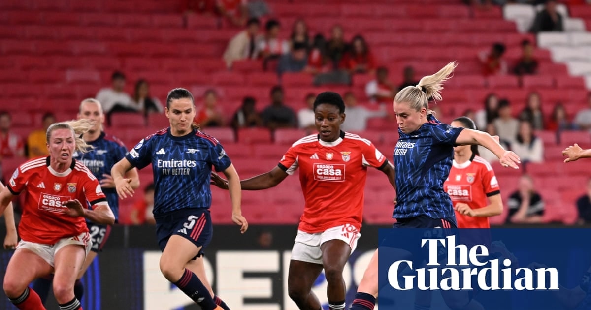 阿森纳里斯本取胜本菲卡，米德与鲁索双射锁定女子冠军联赛胜局