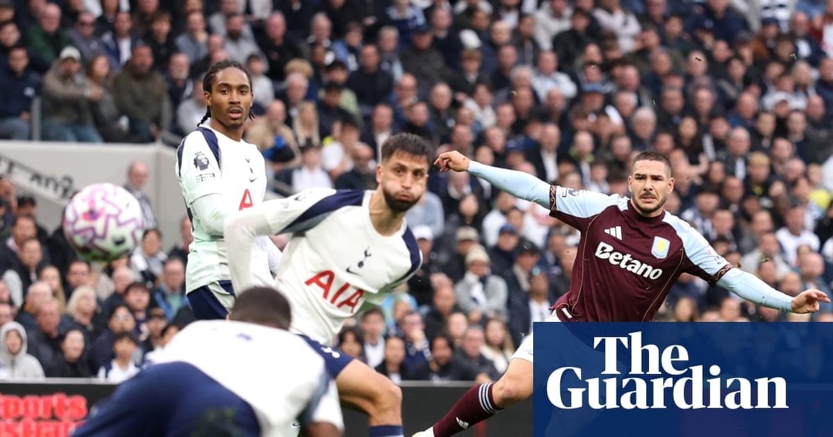 罗杰斯破门+布恩迪亚助攻,维拉客场逆转热刺并暴露主场难题