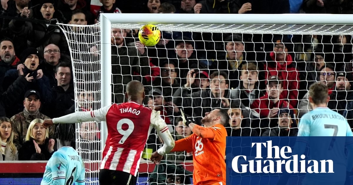 蒂亚戈末段梅开两度，布伦特福特4-2伯恩利