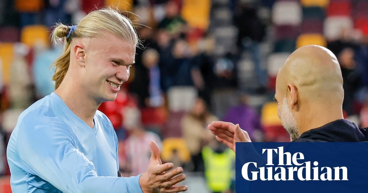 哈兰德9分钟破门,曼城1-0击败布伦特福德,瓜帅迎来英超第250胜