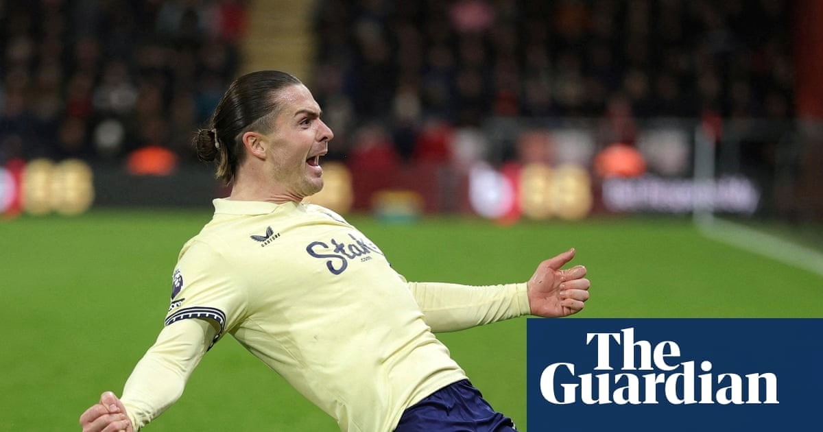 埃弗顿靠折射进球击败伯恩茅斯，格雷利什成关键功臣