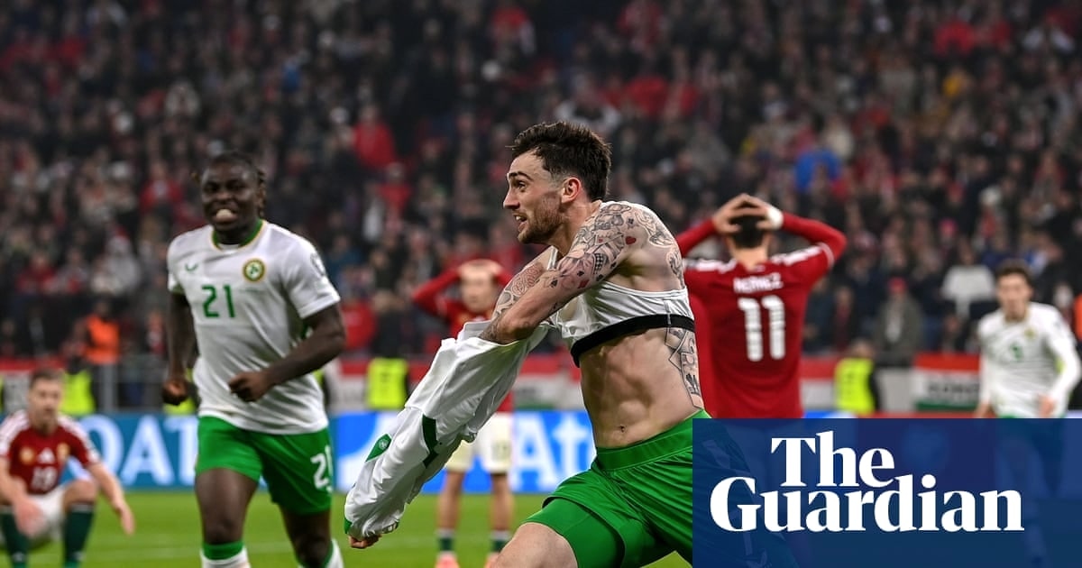 帕罗特点燃爱尔兰世界杯附加赛希望