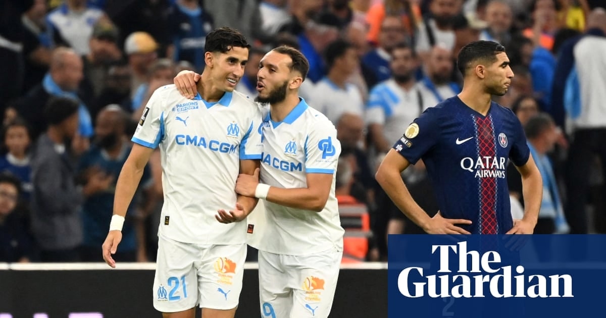 马赛击败巴黎圣日耳曼,那不勒斯3-2力克比萨保持连胜