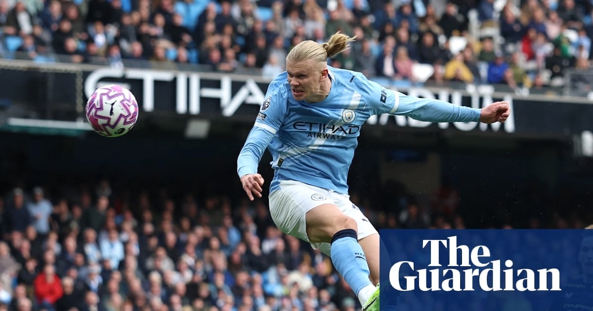 哈兰德双响助曼城击败埃弗顿 展示持续统治力